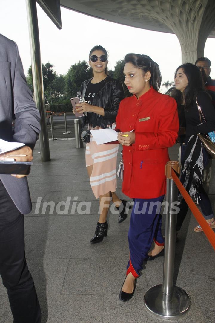 Airport Diaries: Jacqueline Fernandez