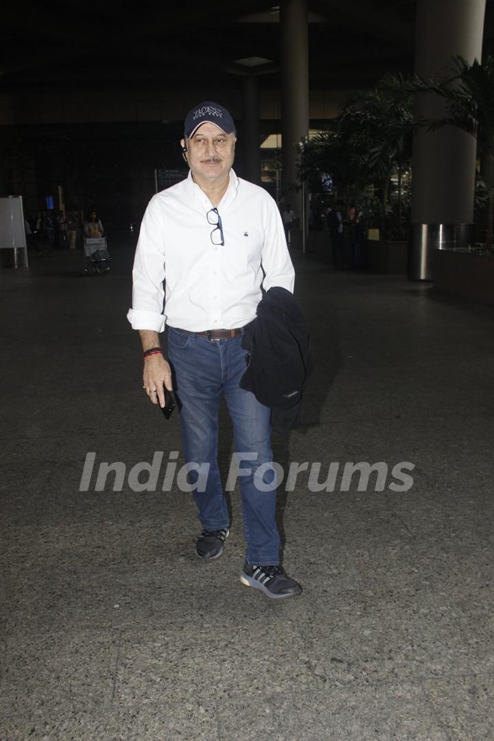 Airport Diaries: Anupam Kher