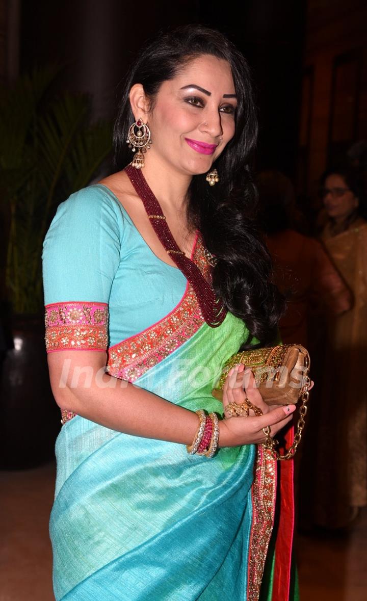 Manyata Dutt snapped at Shefali's Wedding Reception!