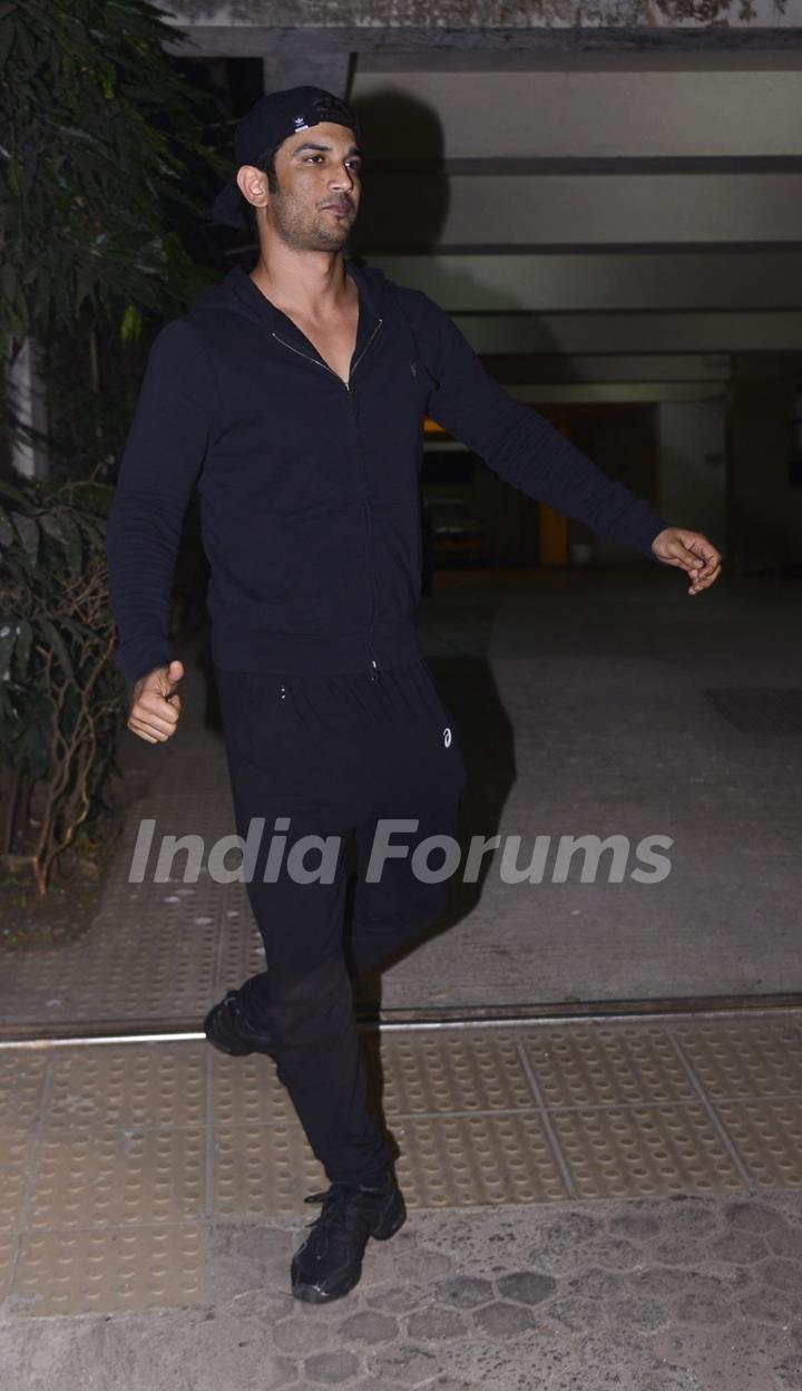 Sushant Singh Rajput Snapped