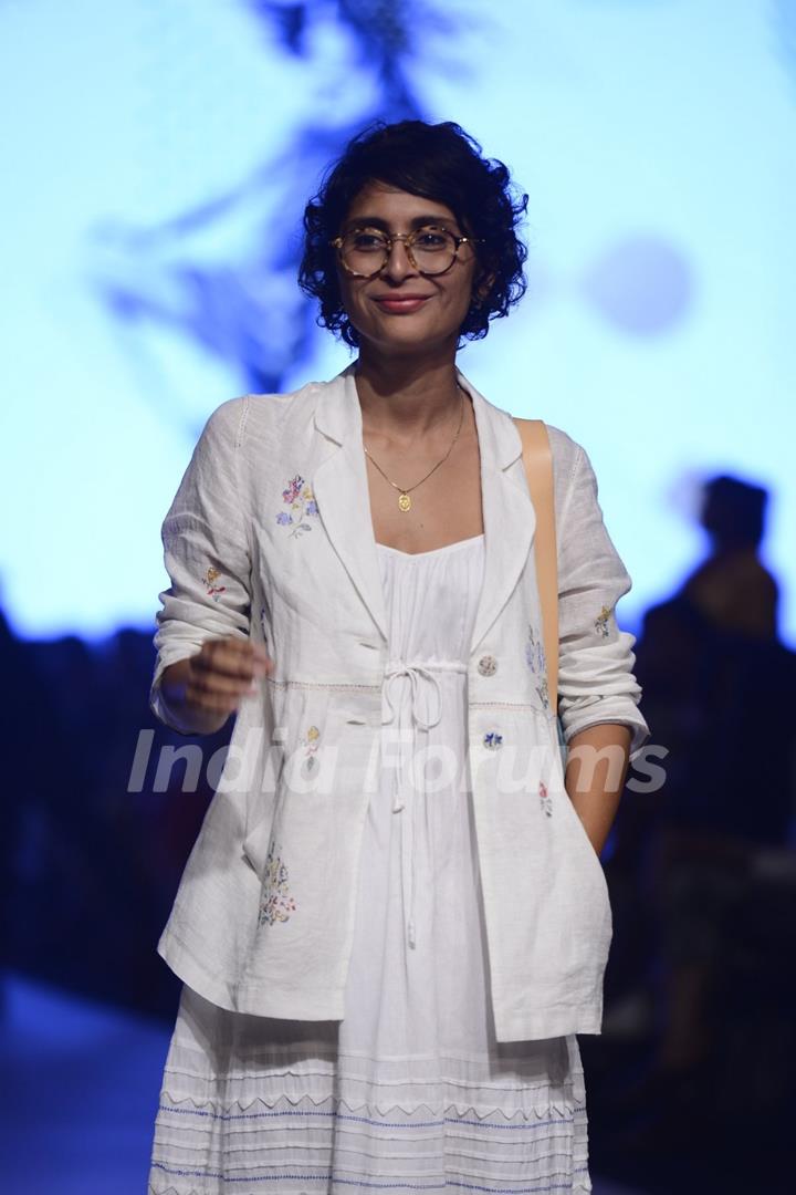 Kiran Rao at Lakme Fashion Week 2017 Day 1