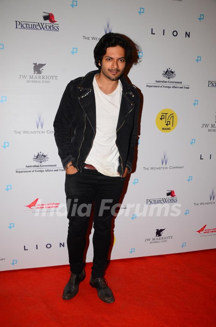 Ali Fazal attends premiere of 'Lion'