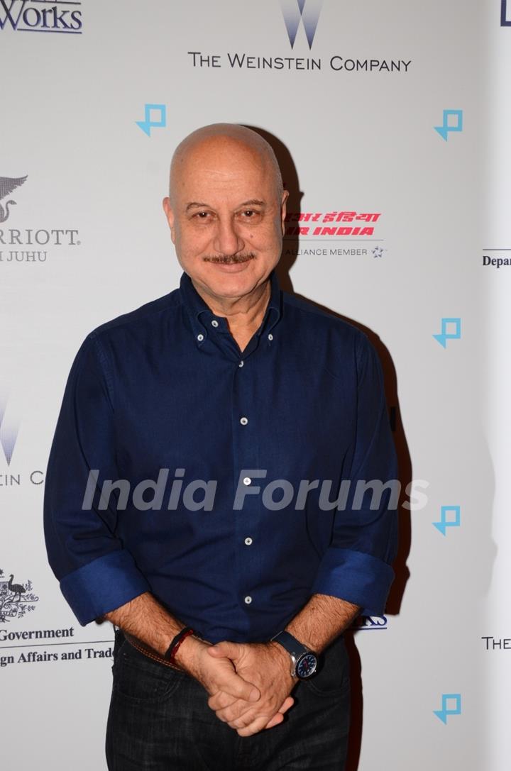 Anupam Kher attends premiere of 'Lion'