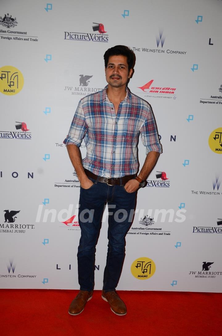 Sumeet Vyas attends premiere of 'Lion'