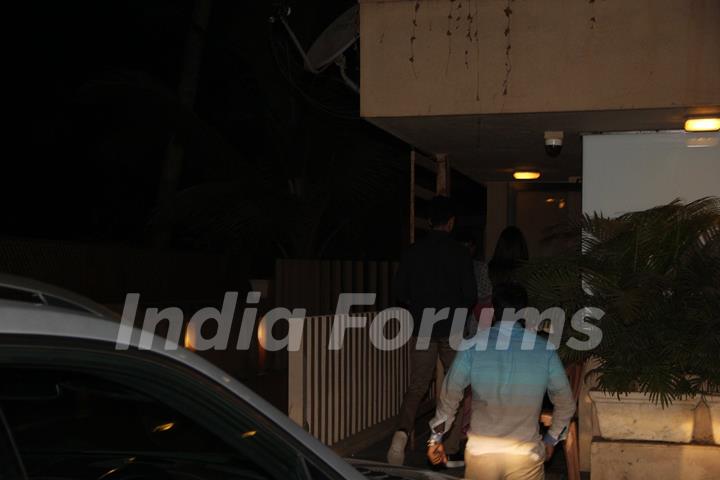 Shahid Kapoor and Mira Rajput Kapoor snapped in Bandra