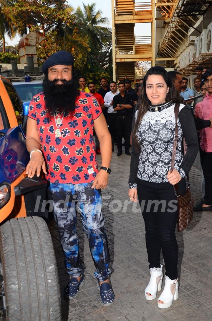 MSG Gurmeet Ram Rahim Singh Insan snapped at PVR