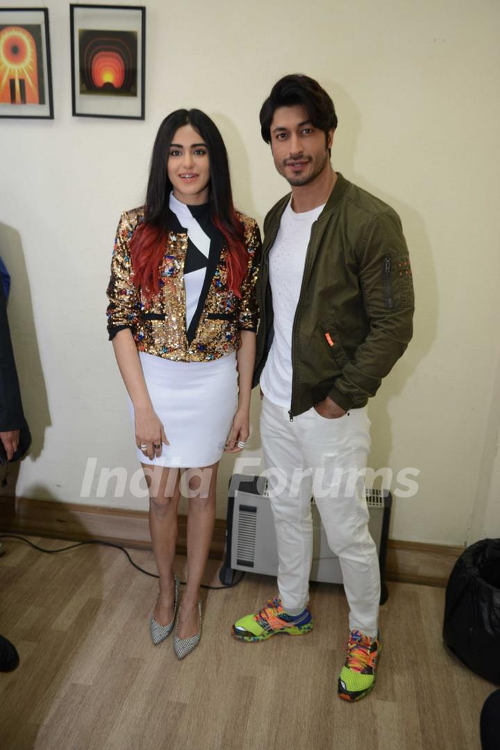 Vidyut Jamwal & Adah Sharma promote Commando 2 in Delhi