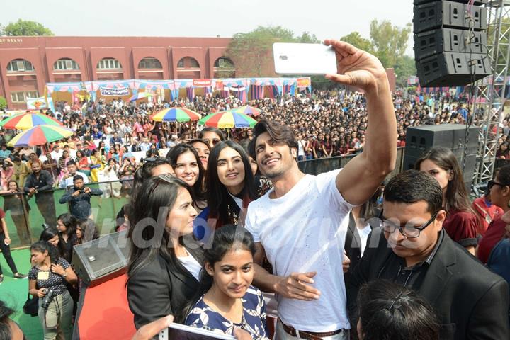 Vidyut Jamwal & Adah Sharma promote Commando 2 in Delhi