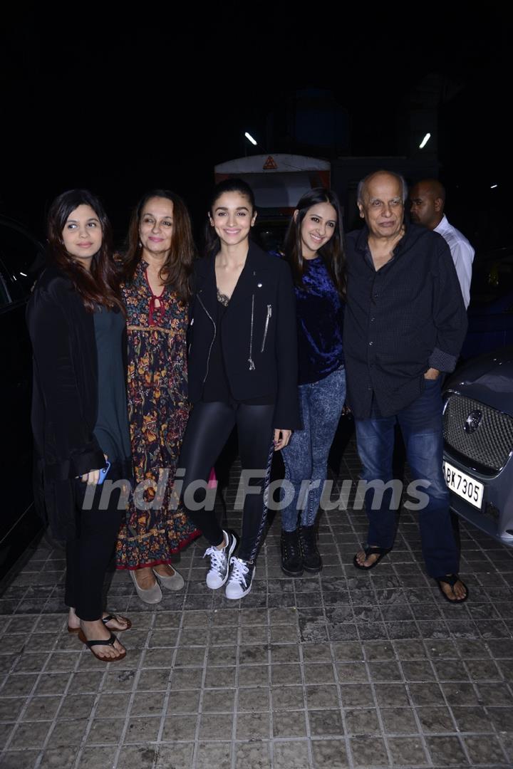 Celebs snapped at the Screening of 'Badrinath Ki Dulhaniya'