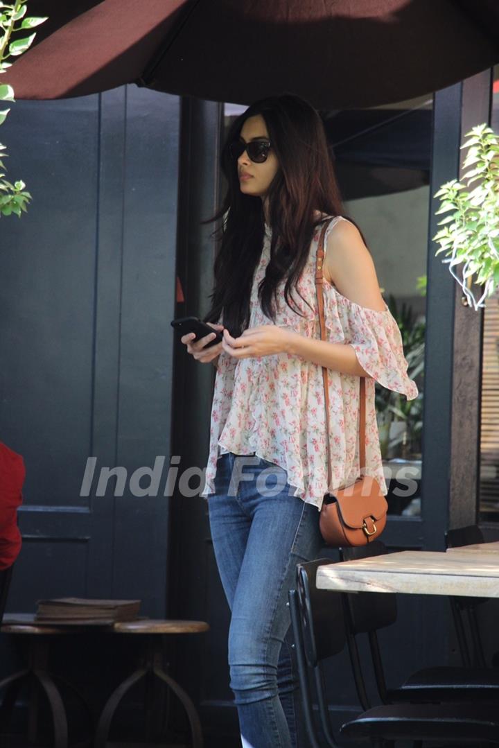 Diana Penty Snapped at Suzzette