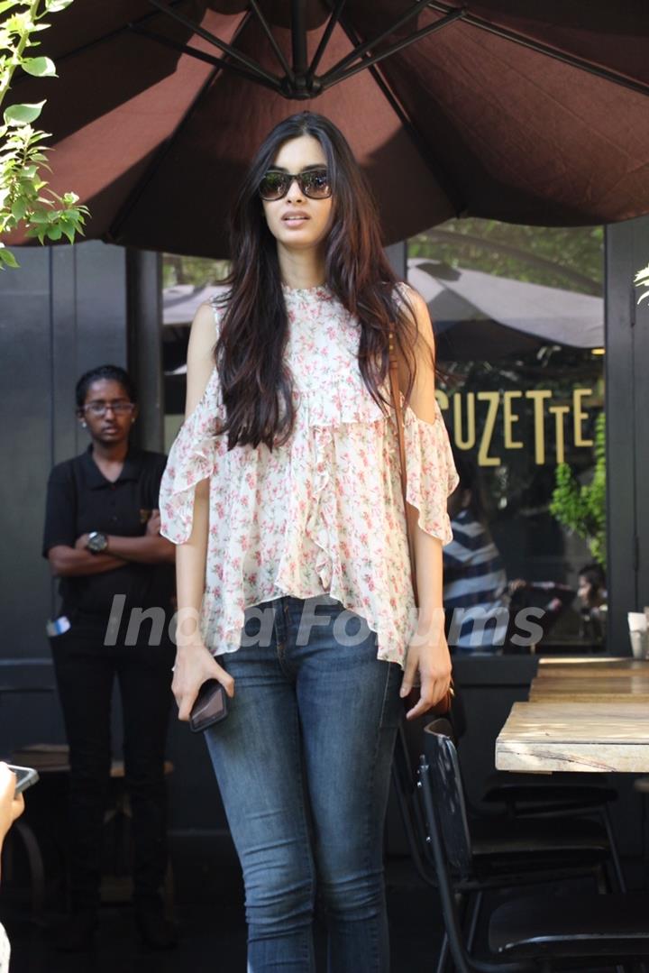 Diana Penty Snapped at Suzzette