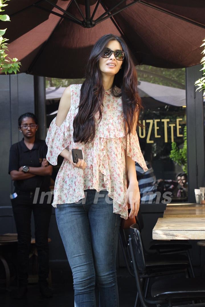 Diana Penty Snapped at Suzzette