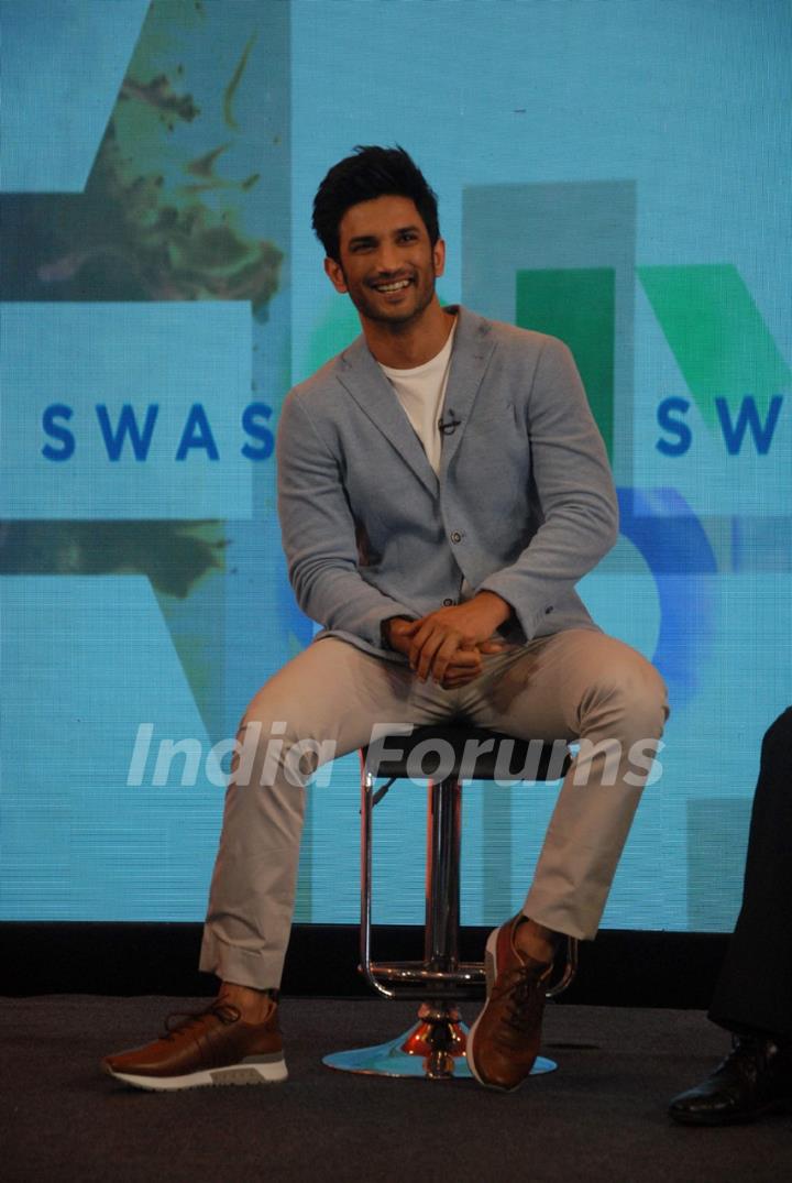 Sushant Singh Rajput at 'Behtar India' event by NDTV