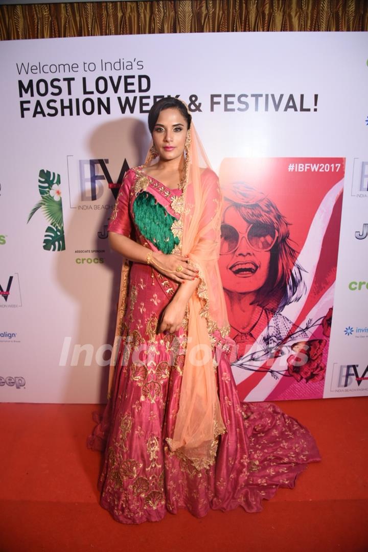 Richa Chadda at India Beach Fashion Week