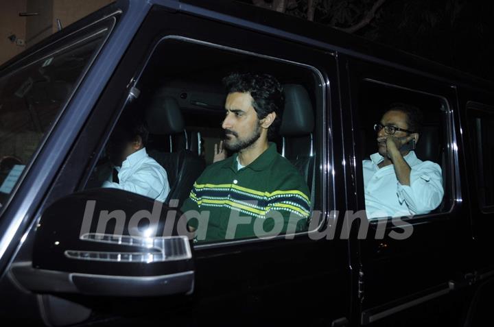 Aishwarya Rai Bachchan at her father's funeral