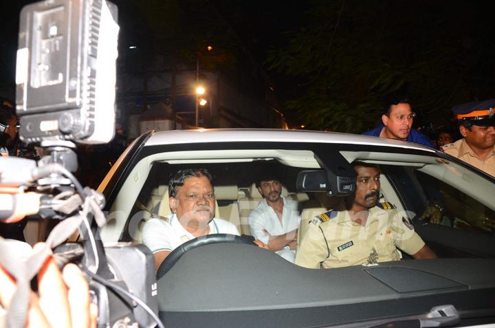 Aishwarya Rai Bachchan at her father's funeral