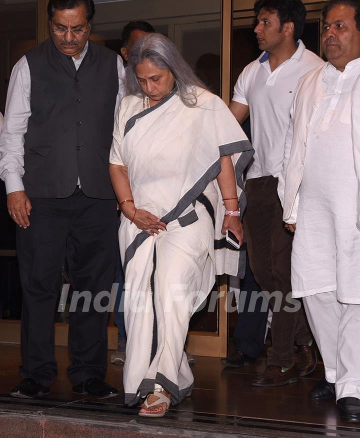 Celebs at the Prayer Meet of 'Krishnaraj Rai'