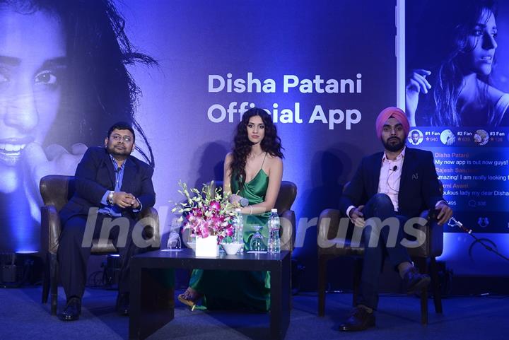 Disha Patani Launches her new 'APP'