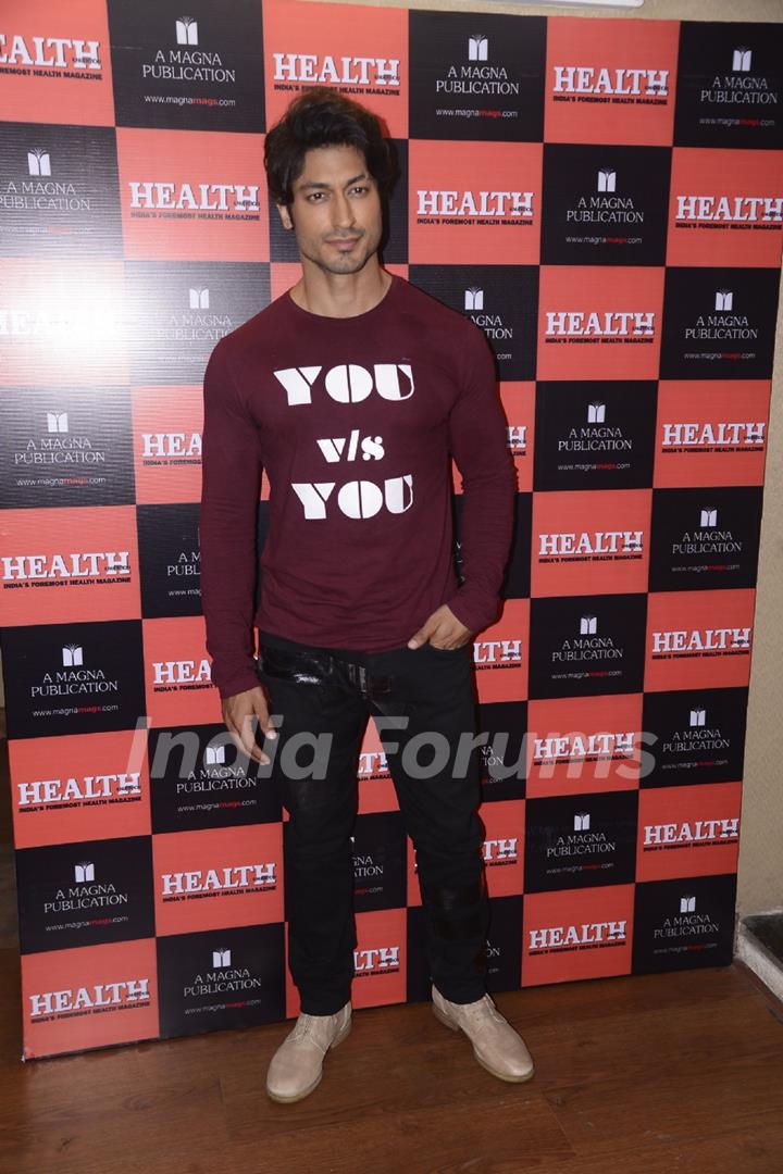 Vidyut Jamwal at Health and Nutrition magazine launch