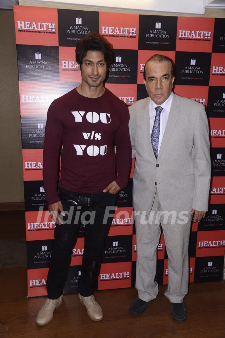 Vidyut Jamwal at Health and Nutrition magazine launch