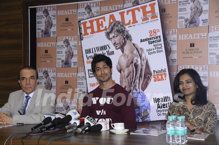 Vidyut Jamwal at Health and Nutrition magazine launch