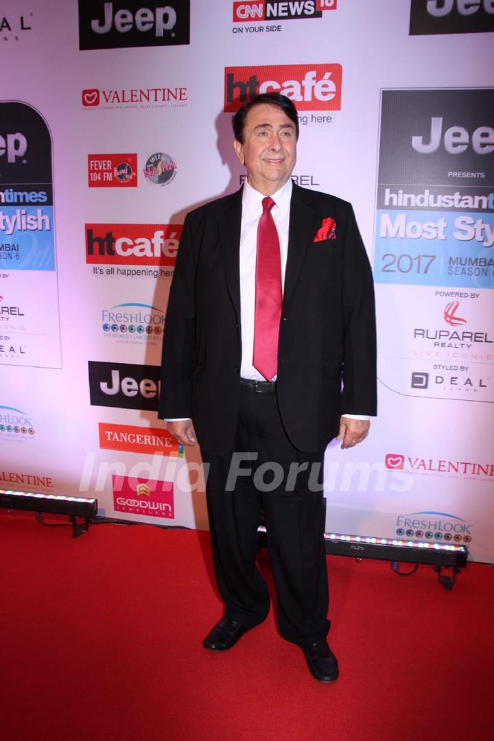 Randhir Kapoor attends 'HT STYLE AWARDS 2017'