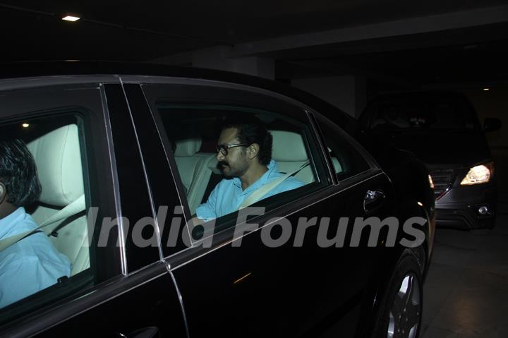 Aamir Khan snapped at Karan Johar's home!