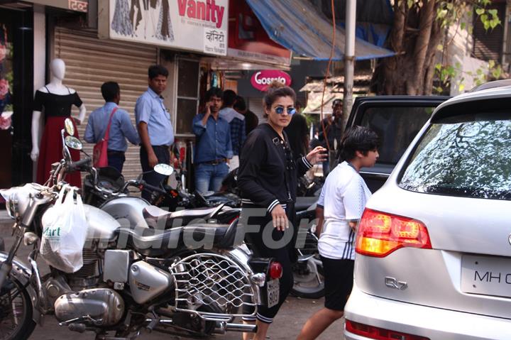 #Snapped: Celebs spotted around the town!