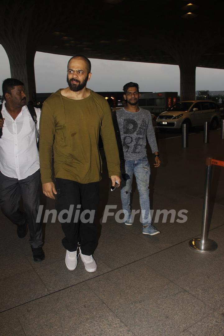 Rohit Shetty snapped at the airport!