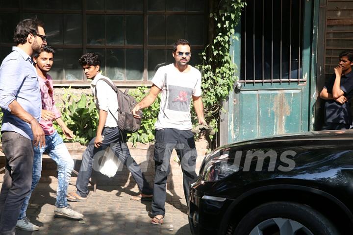 Abhay Deol snapped around in Bandra!