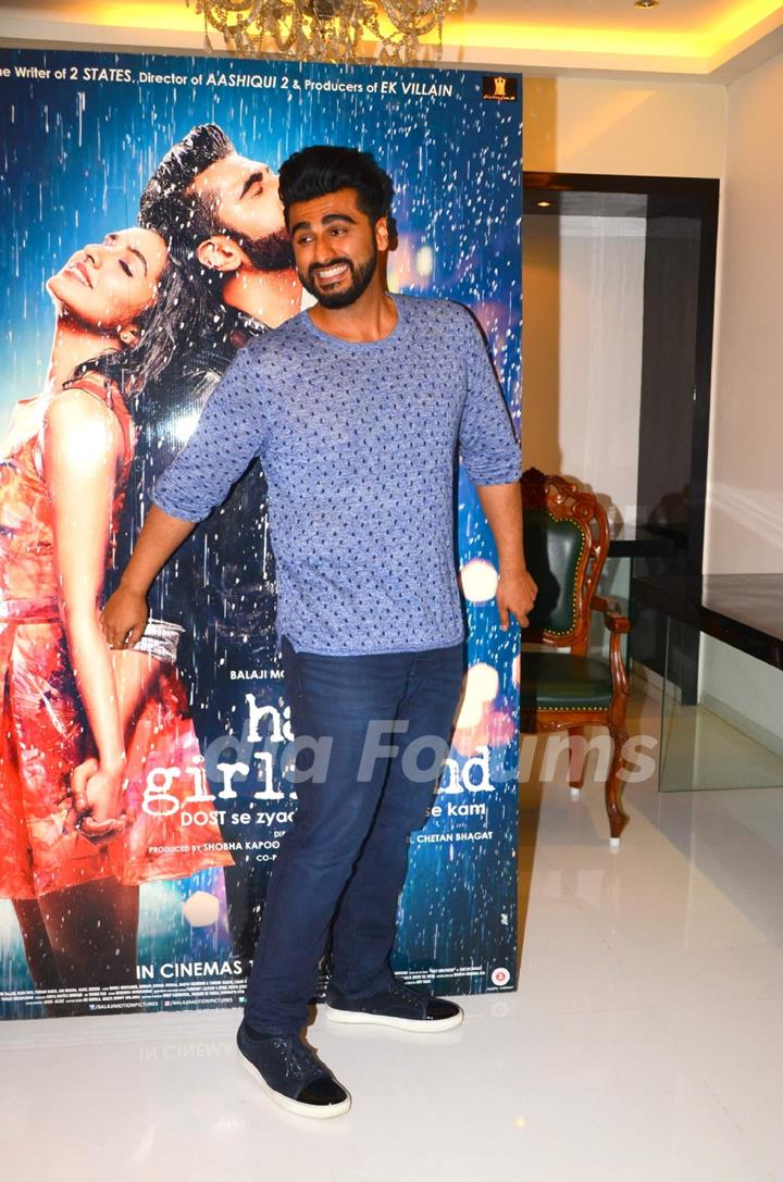 Arjun Kapoor promotes 'Half Girlfriend'