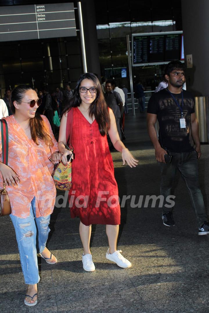 Shraddha Kapoor snapped at airport