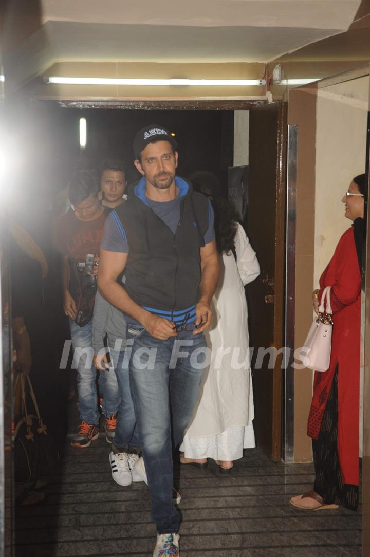 Hrithik Roshan snapped at PVR, Juhu