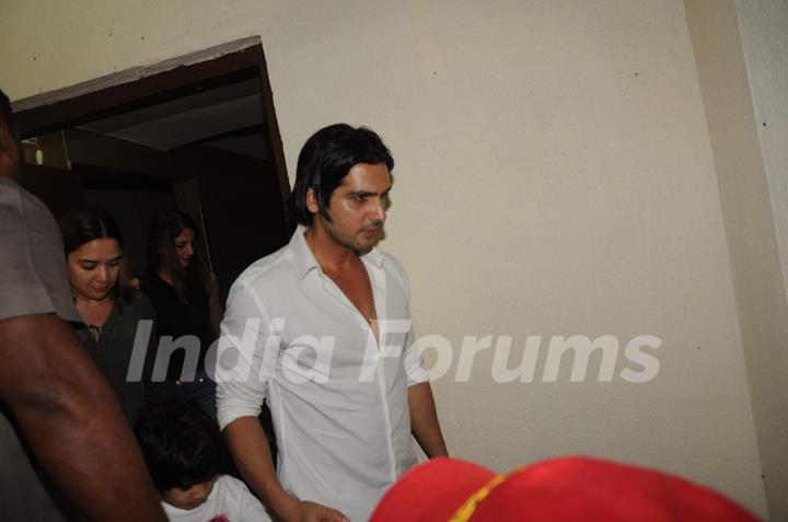 Zayed Khan snapped at PVR, Juhu