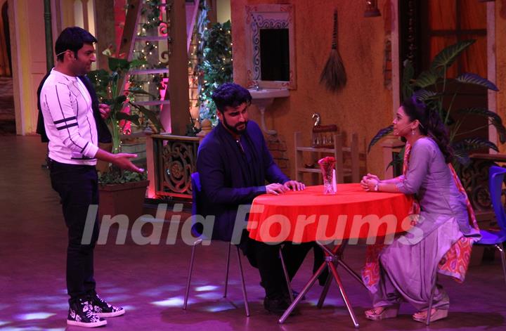 Arjun Kapoor on sets of the 'The Kapil Sharma Show'