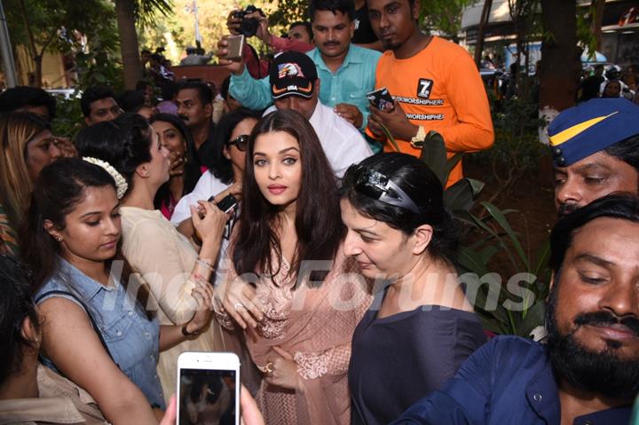 Aishwarya Rai Bachchan snapped at Rouble Nagi event