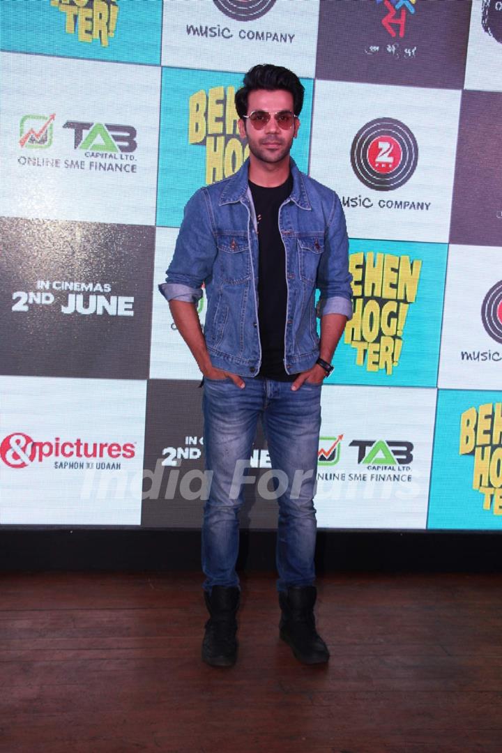 Rajkummar Rao attend Behen Hogi Teri film's bash