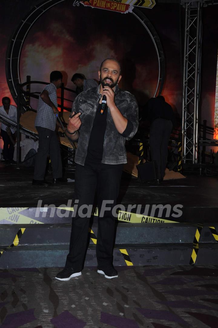 Rohit Shetty at the launch of Khatron Ke Khiladi: Pain in Spain