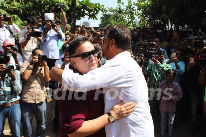 Reema Lagoo Funeral Pictures