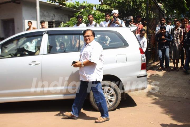 Reema Lagoo Funeral Pictures