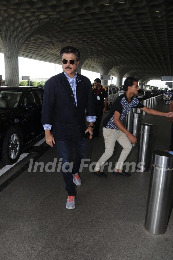 Aamir-Anil-Katrina snapped at the Airport