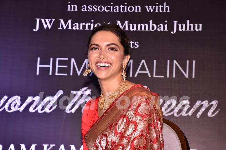 Deepika Padukone laughs her heart out