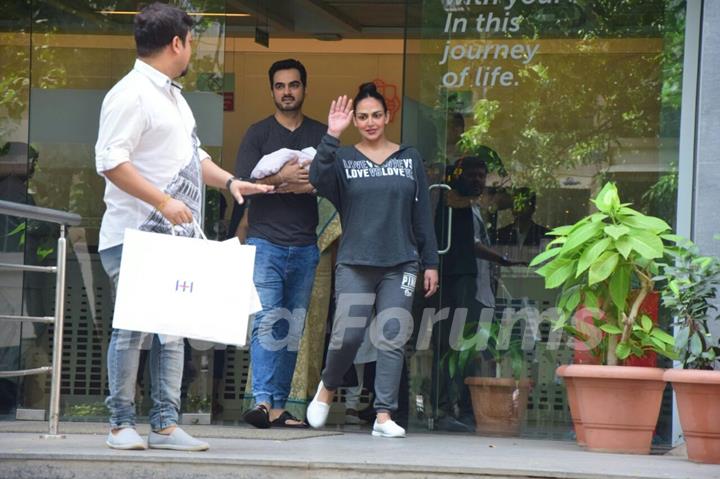 Esha Deol with her Baby Girl