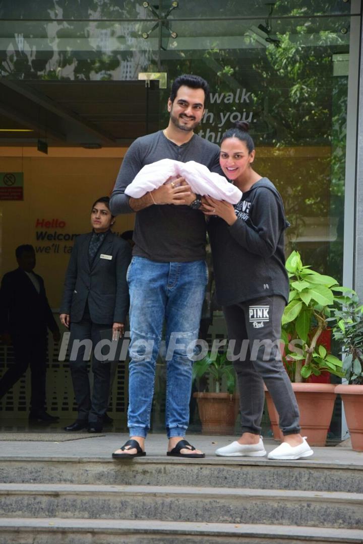 Esha Deol with her Baby Girl