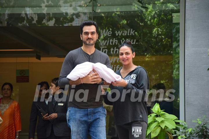 Esha Deol with her Baby Girl