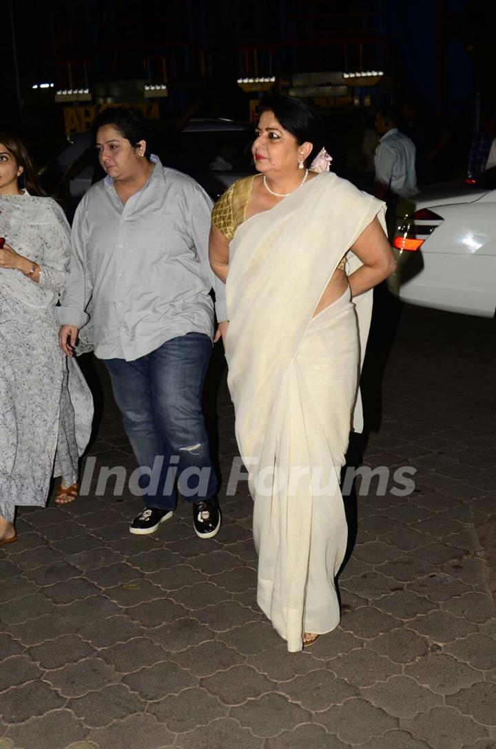 Celebrities at Ram Mukheriji's prayer meet