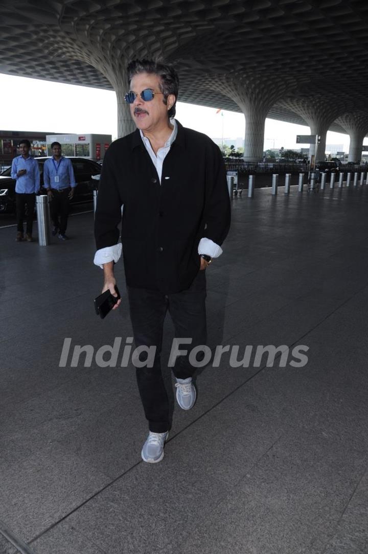 Anil Kapoor at the Airport