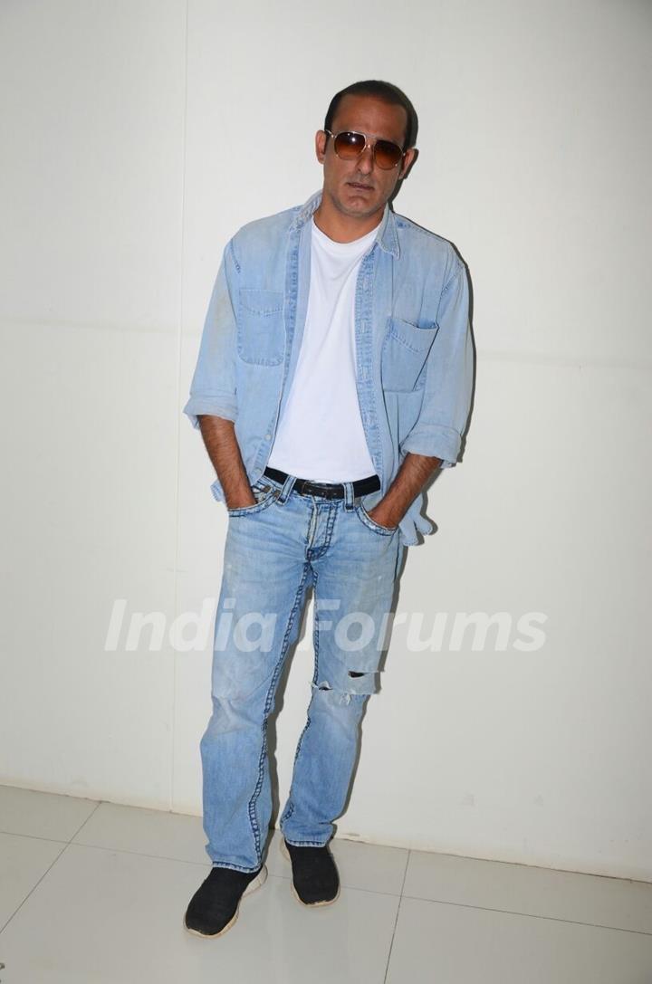 Akshaye's all denim look