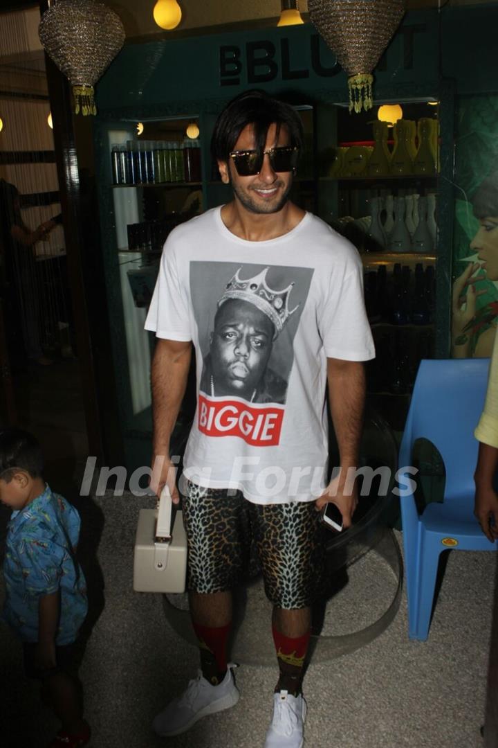 Full shot of Ranveer's look