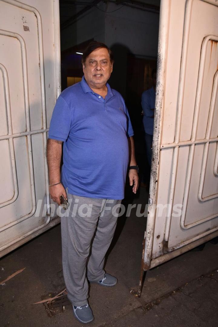 David Dhawan in attendance